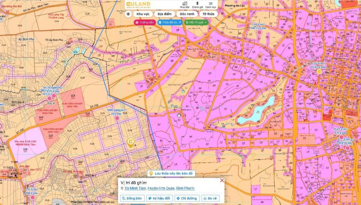 Bán 2 sổ (10x46=462m2) sát vách KCN, Góc Ngã 3, dân đông, gần thị trấn, Cụm KDC, Trường Học